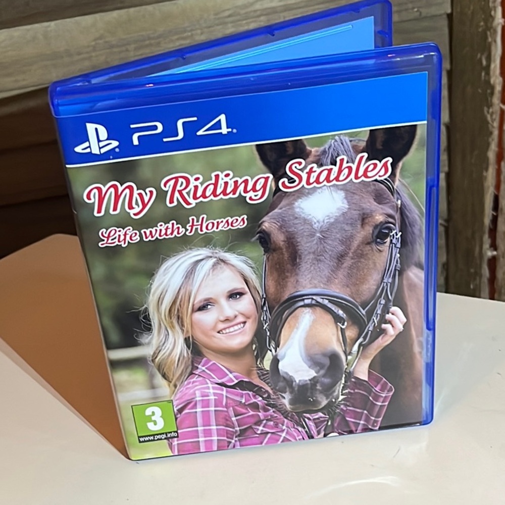 My Riding Stables: Life with Horses Game - PS4. German video game